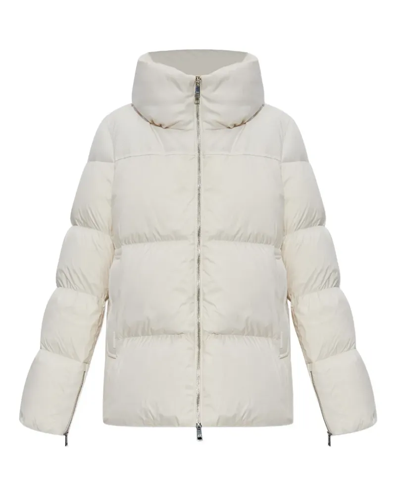 ADD Funnel-neck ped jacket - Weiß Weiß