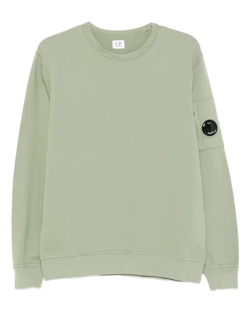 C.P. Company Sweatshirt mit Linsen-Tasche - Grün Grün