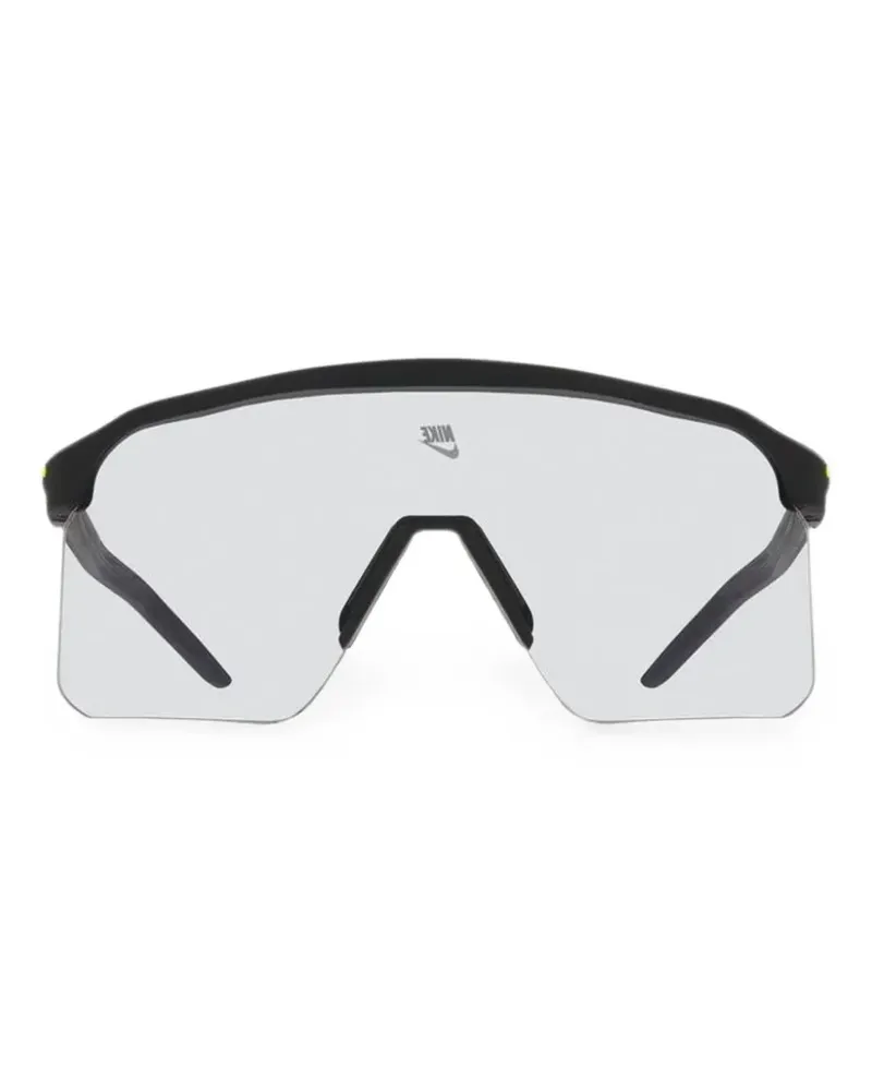 Nike Expedition Shield-Sonnenbrille - Schwarz Schwarz