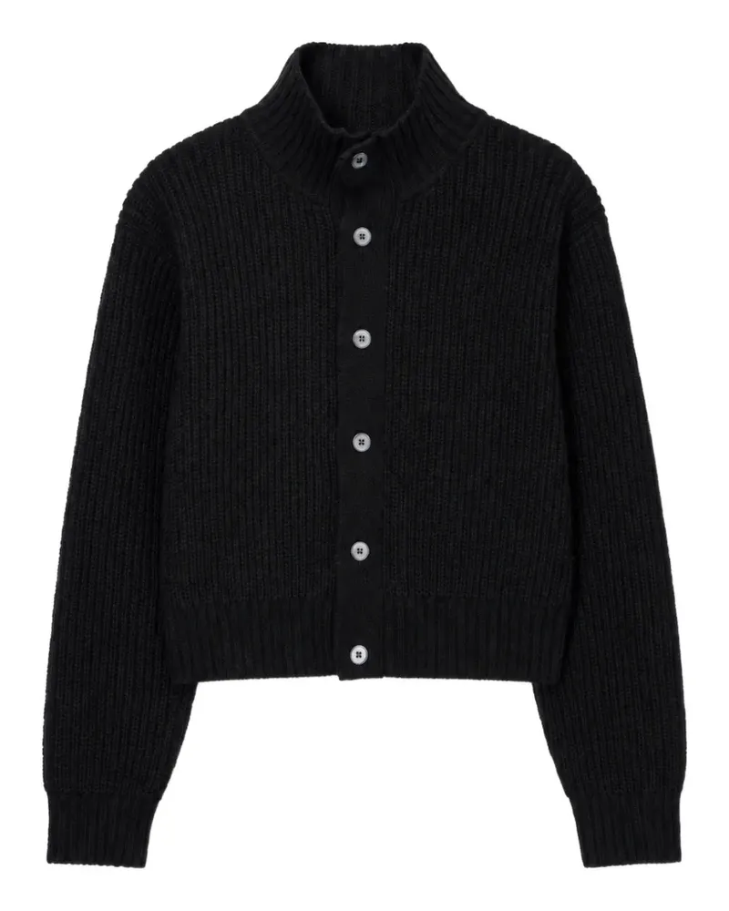 Dunst ribbed-knit high-neck sweater - Schwarz Schwarz
