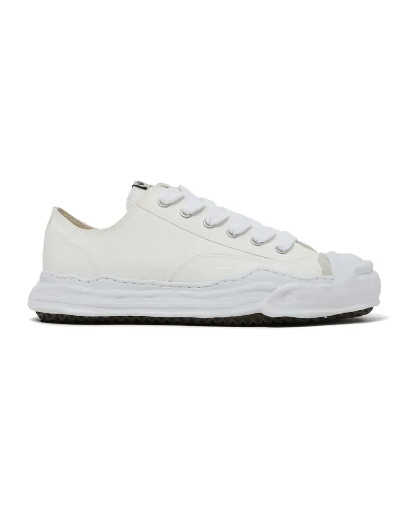 MIHARAYASUHIRO Sneakers in Distressed-Optik - Weiß Weiß