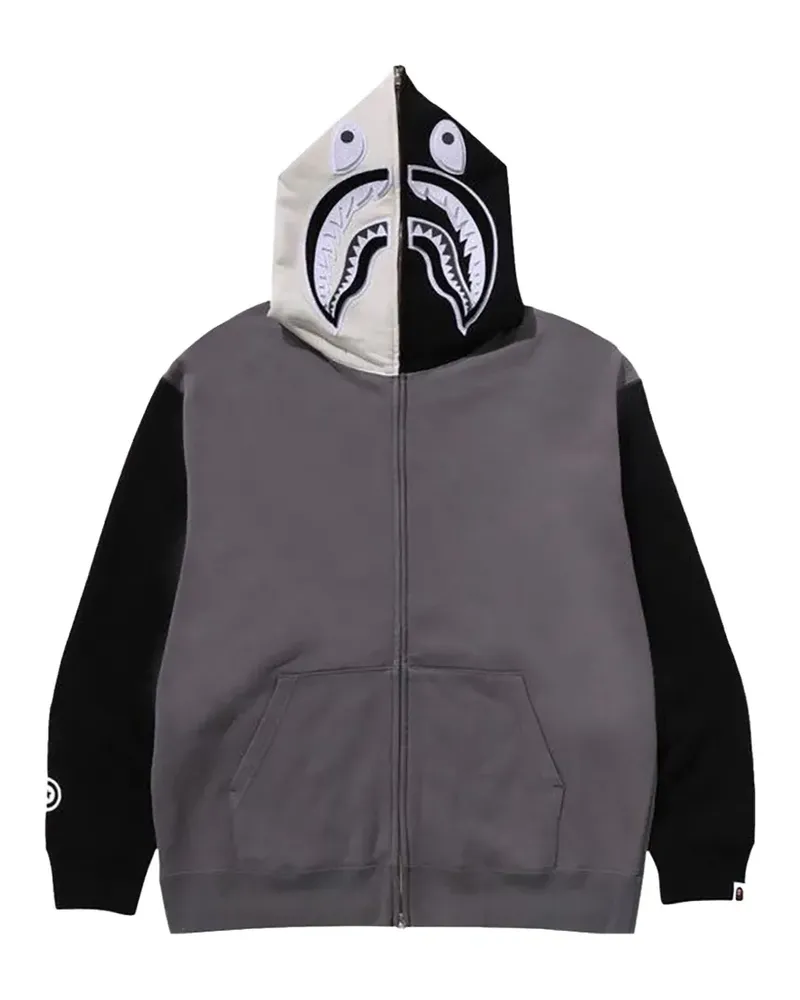 BAPE Shark patch hoodie - Grau Grau