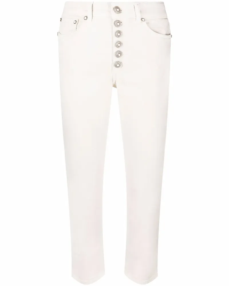 Dondup Koons Cropped-Hose - Nude Nude