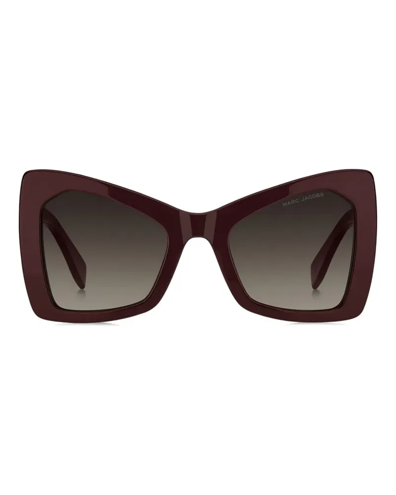 Marc Jacobs Sonnenbrille mit Butterfly-Gestell - Braun Braun
