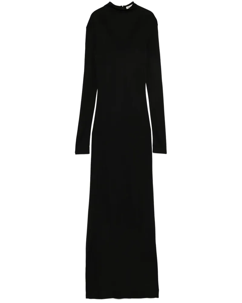 KHAITE Norla Maxikleid - Schwarz Schwarz