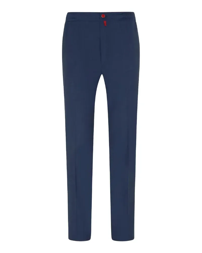 Kiton Hose mit Kordelzug - Blau Blau