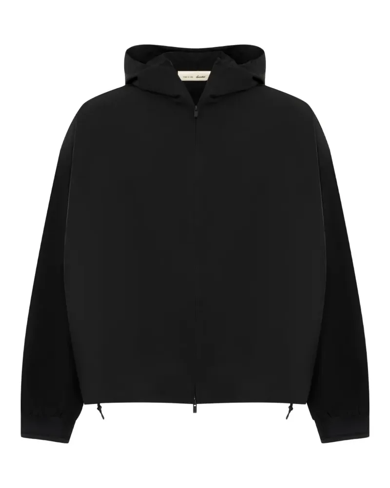 Fear of God full-zip hooded jacket - Schwarz Schwarz