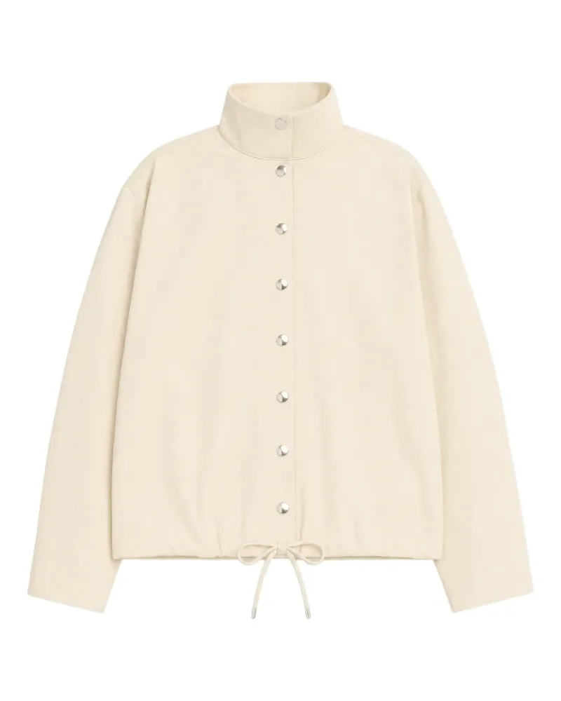 Reformation Lennon Jacke mit Kordelzug - Nude Nude