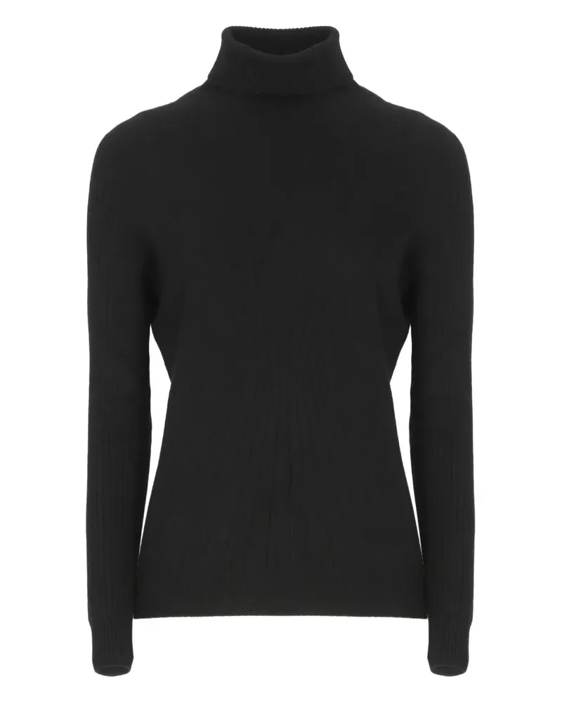 D.EXTERIOR Pullover mit Stehkragen - Schwarz Schwarz