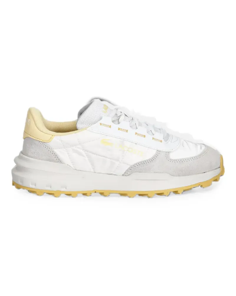 Lacoste panelled quilted sneakers - Weiß Weiß
