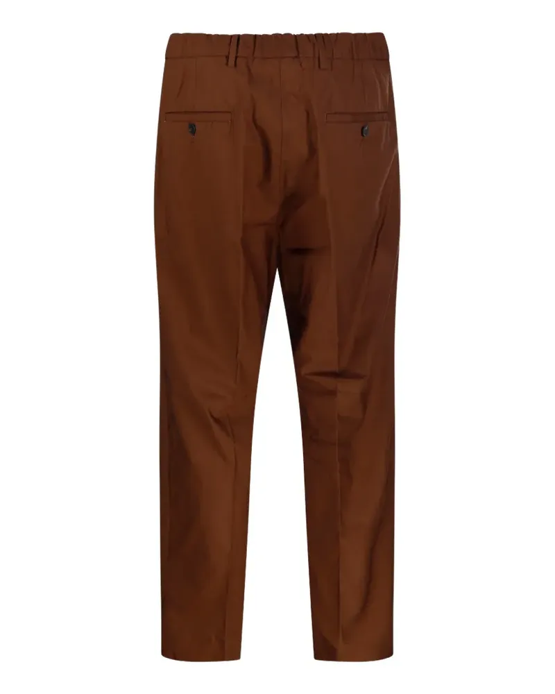 Entre Amis pleated trousers - Braun Braun
