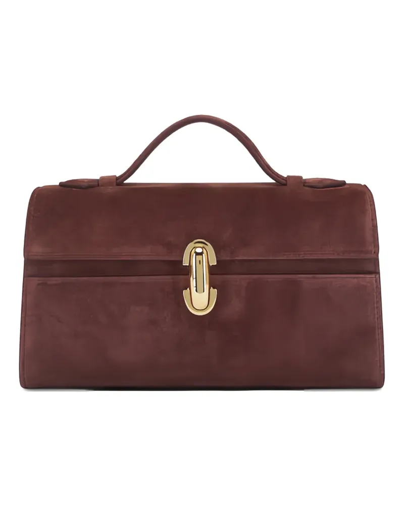 SAVETTE Symmetry Wildledertasche - Braun Braun