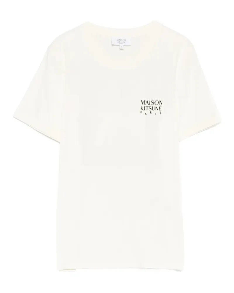 Kitsuné printed T-shirt - Nude Nude