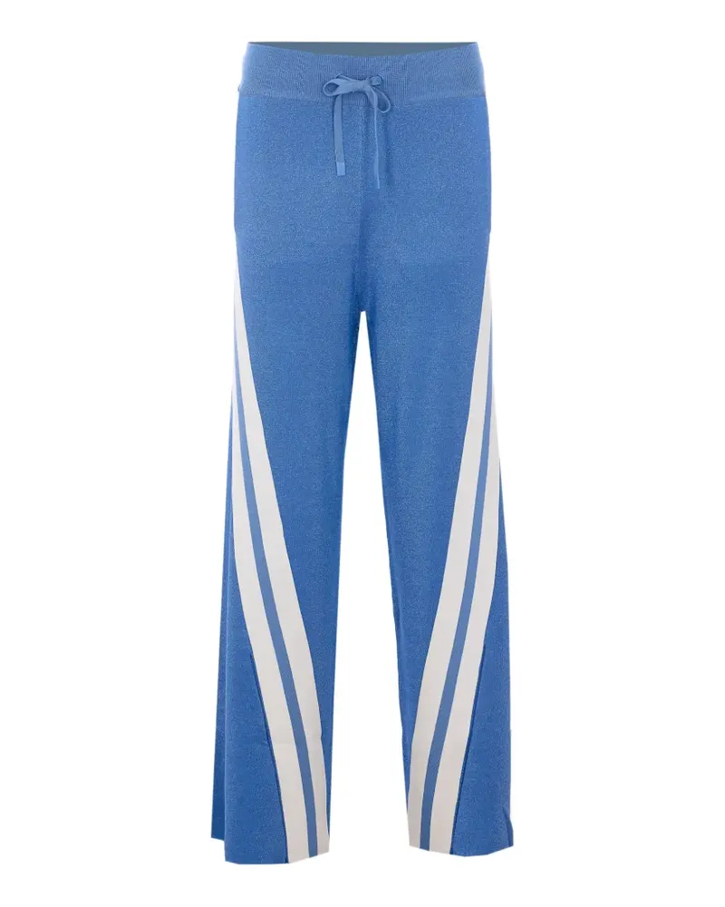 Pinko Tormenta elasticated track pants - Blau Blau