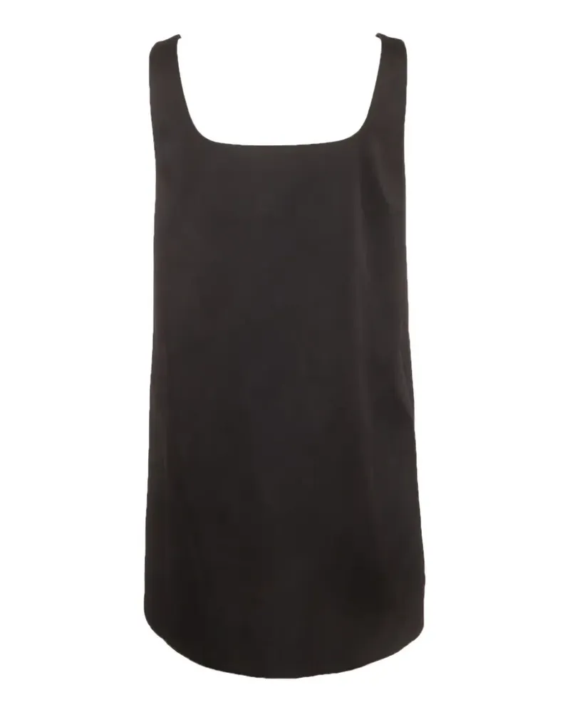 Maje sleeveless pinafore dress - Schwarz Schwarz
