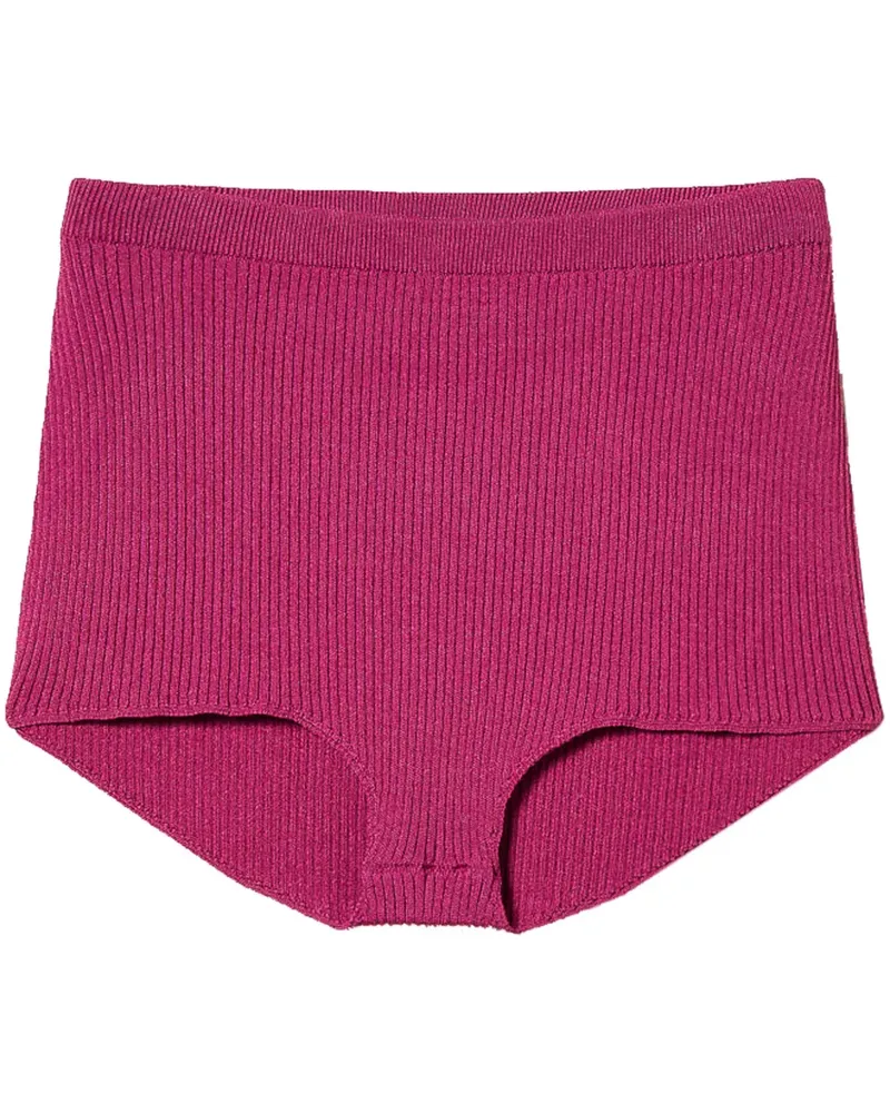 Twin-Set Gestrickte Shorts - Rot Rot