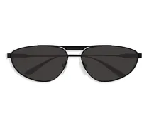 Klassische Cat-Eye-Sonnenbrille - Schwarz