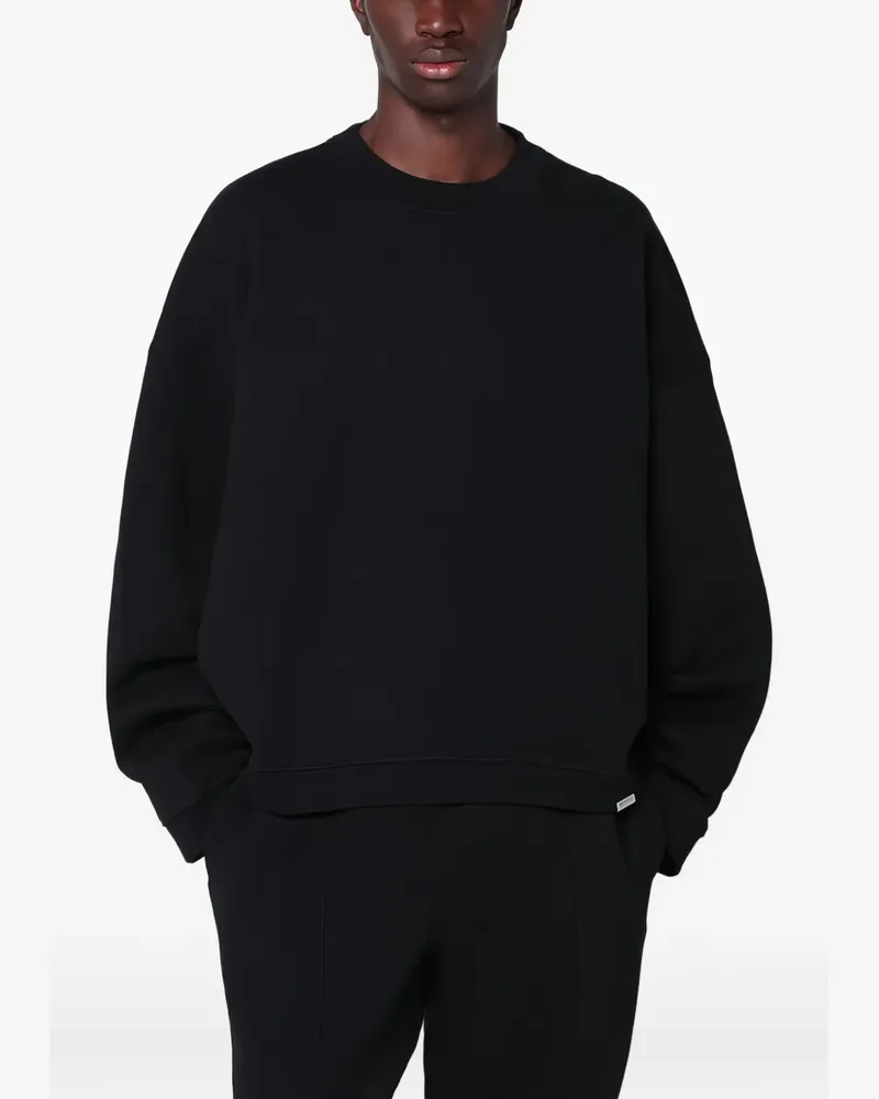 REPRESENT Sweatshirt mit rundem Ausschnitt - Schwarz Schwarz