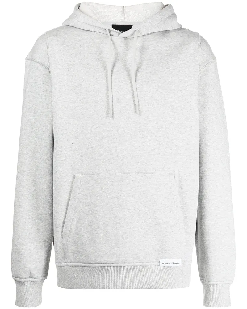 3.1 phillip lim Everyday Hoodie aus Frottee - Grau Grau
