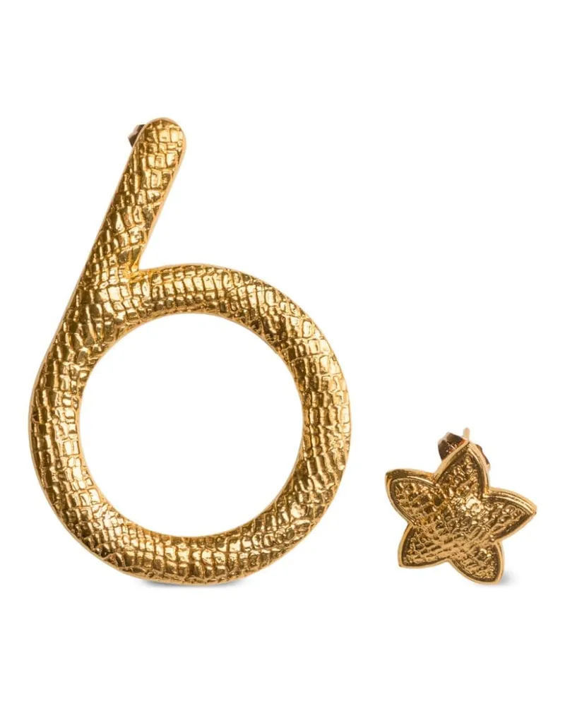 Natia X Lako Number 6 Ohrringe - Gold Gold