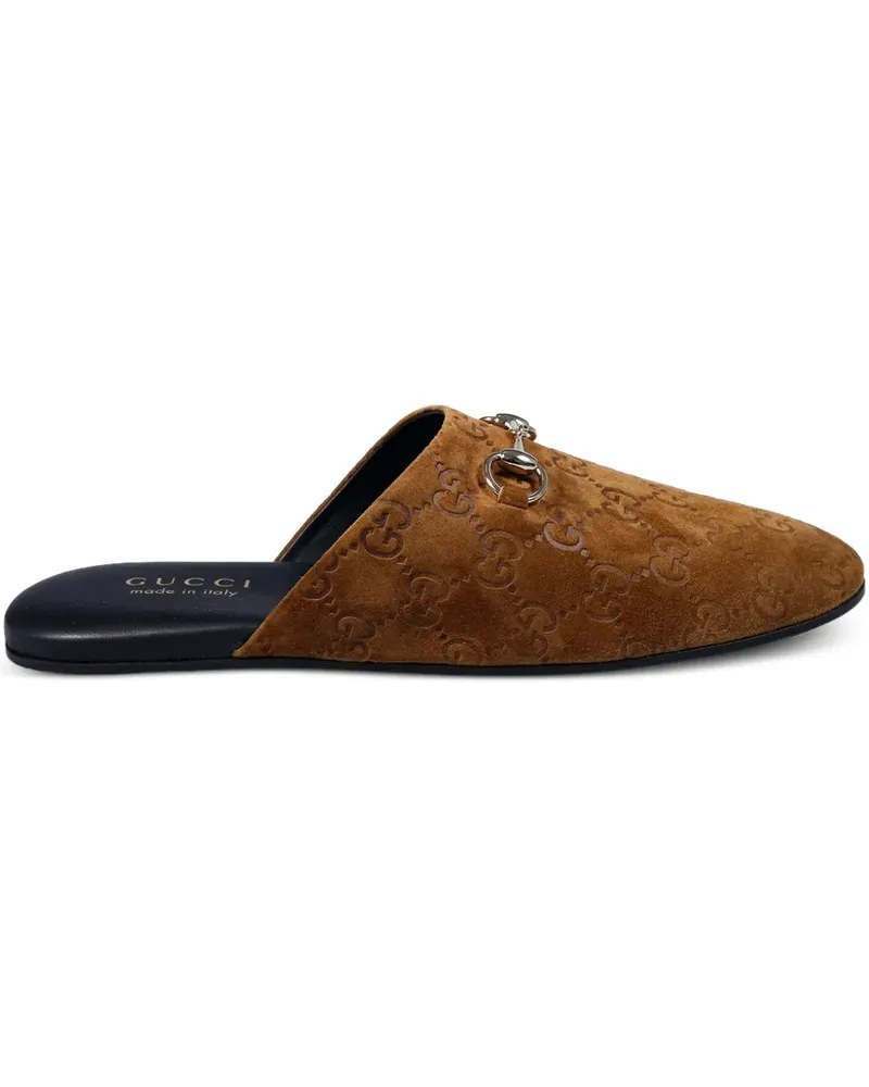 Gucci Horsebit mules - Braun Braun