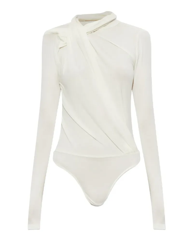 Citizens of humanity Sculptural long-sleeve bodysuit - Nude Nude