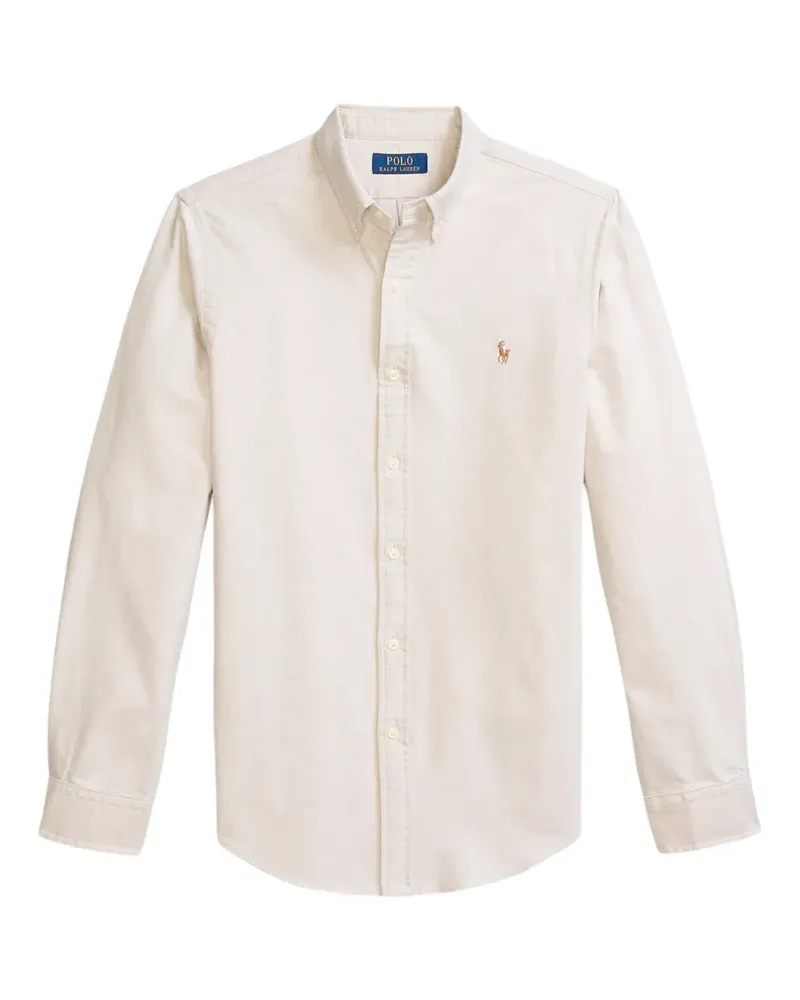 Ralph Lauren Hemd mit Button-down-Kragen - Nude Nude