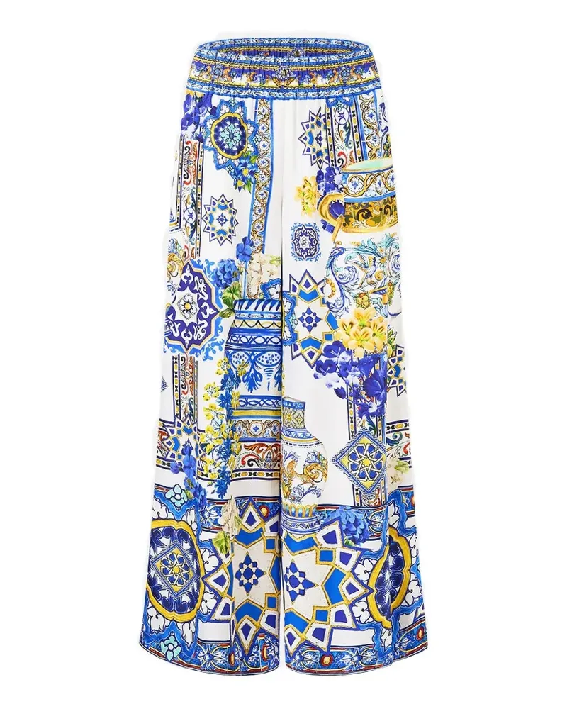 Camilla España Nirvana trousers - Weiß Weiß