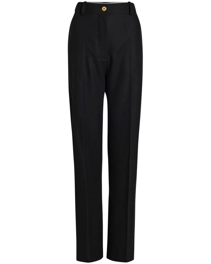 Patou Lange Iconic Hose - Schwarz Schwarz