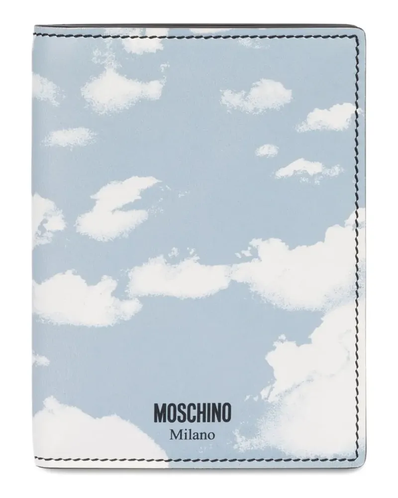 Moschino Klassisches Portemonnaie - Blau Blau