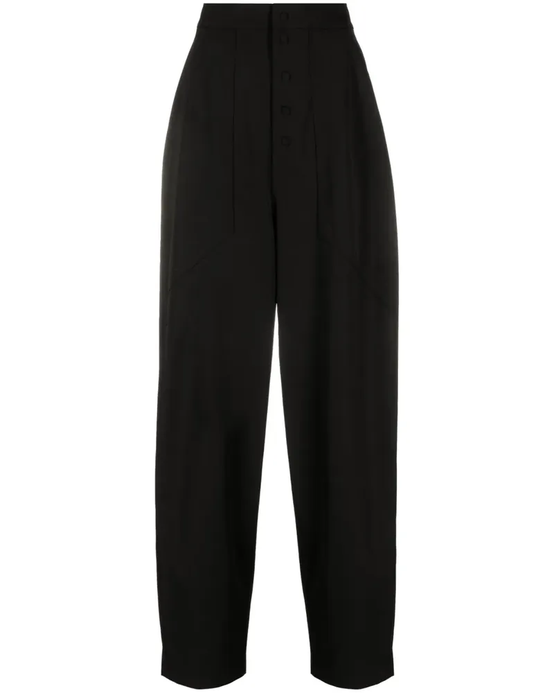 Stella McCartney Hose mit lockerem Schnitt - Schwarz Schwarz