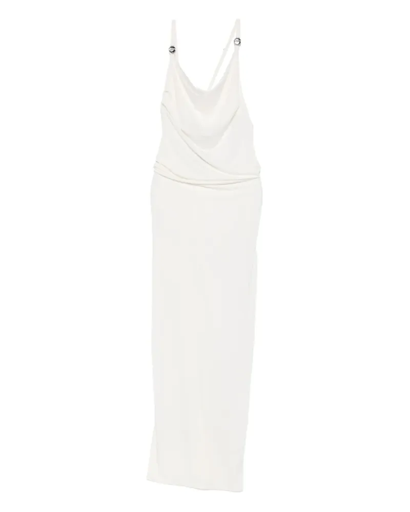 COPERNI Kleid mit drapiertem Ausschnitt - Weiß Weiß