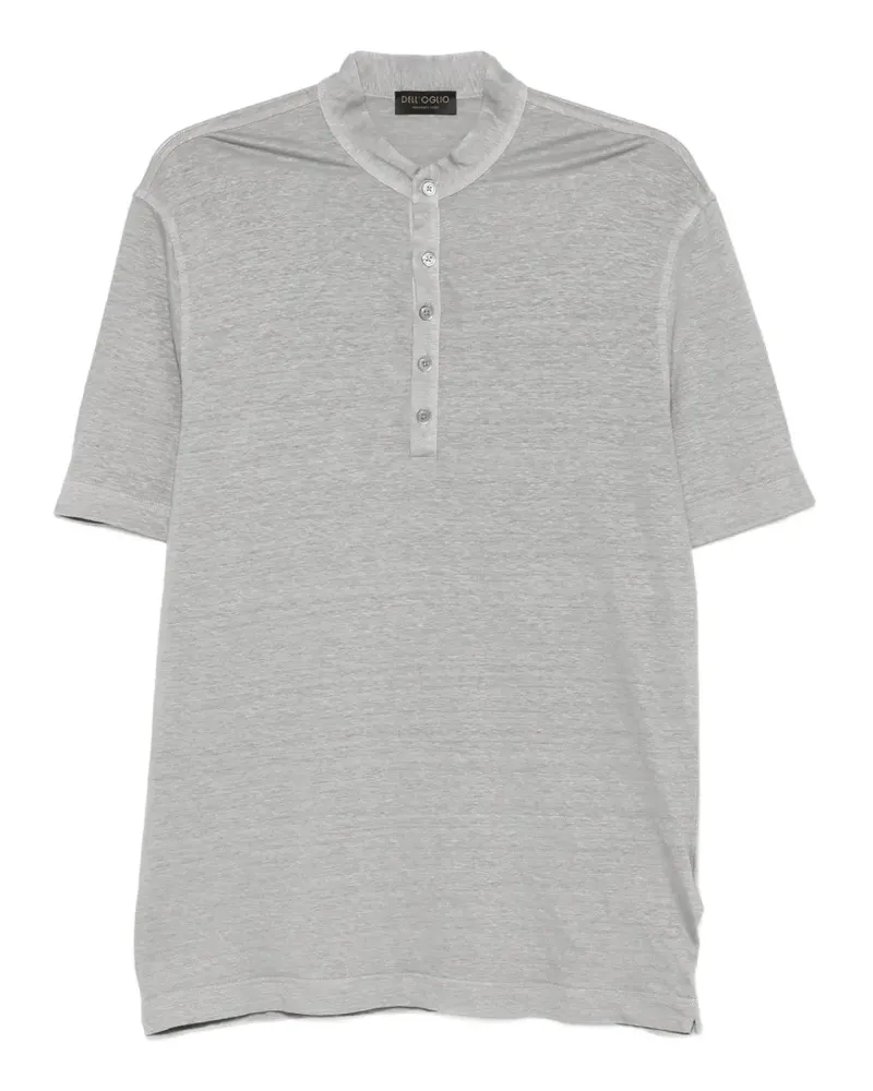 Dell'oglio button-placket T-shirt - Grau Grau