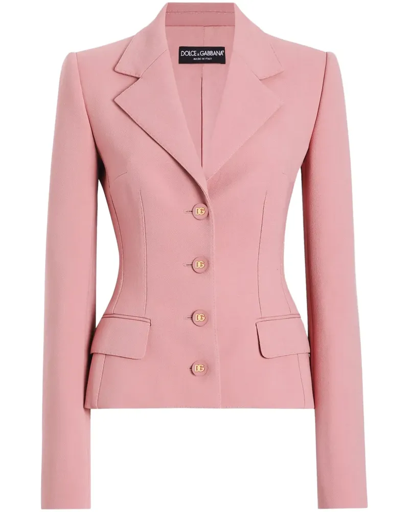 Dolce & Gabbana Einreihiges Sakko - Rosa Rosa
