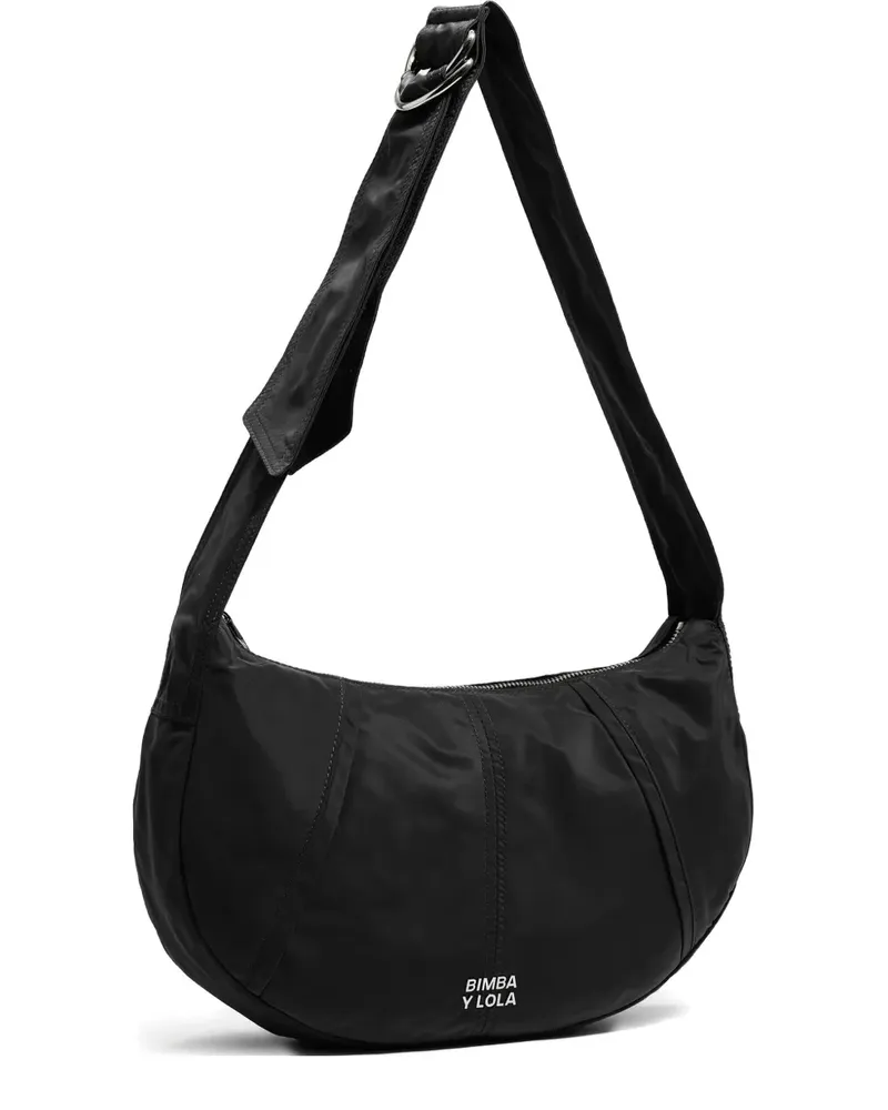 BIMBA Y LOLA Kleine Moon Tasche - Schwarz Schwarz