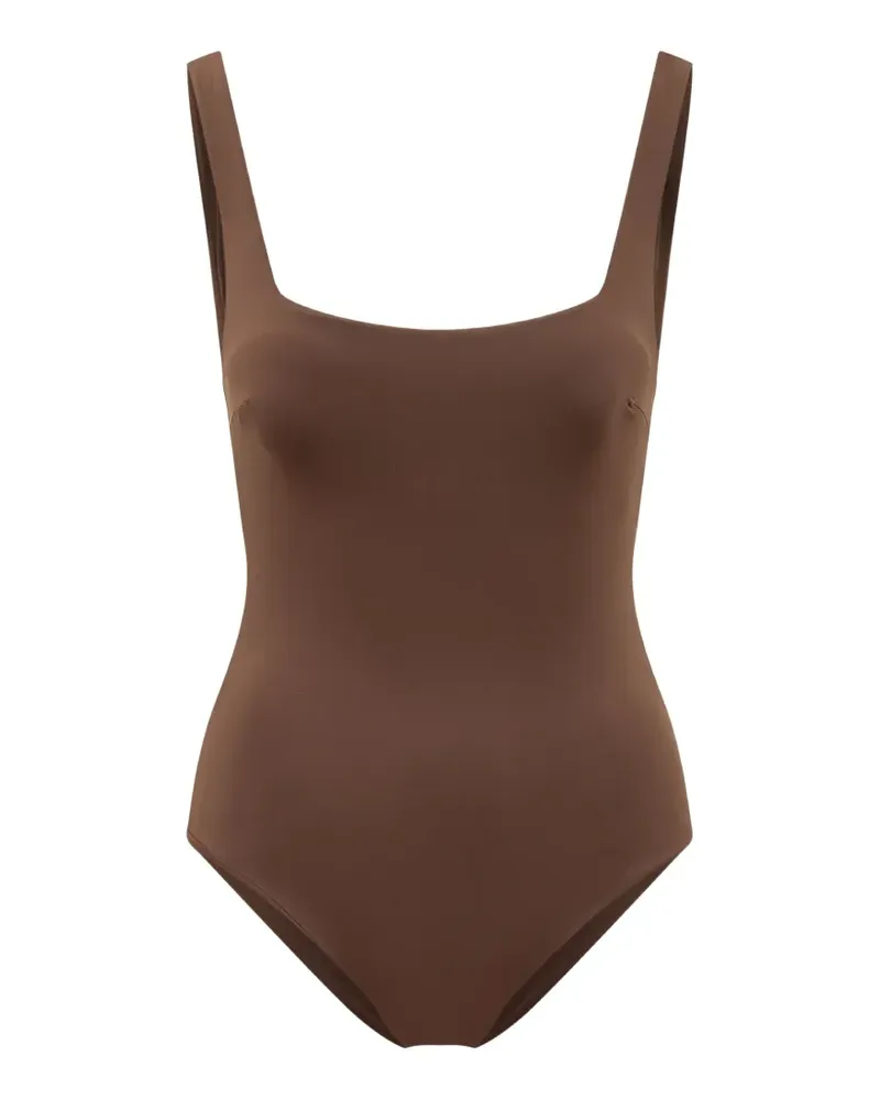 Sundek Cina scoop-neck swimsuit - Braun Braun