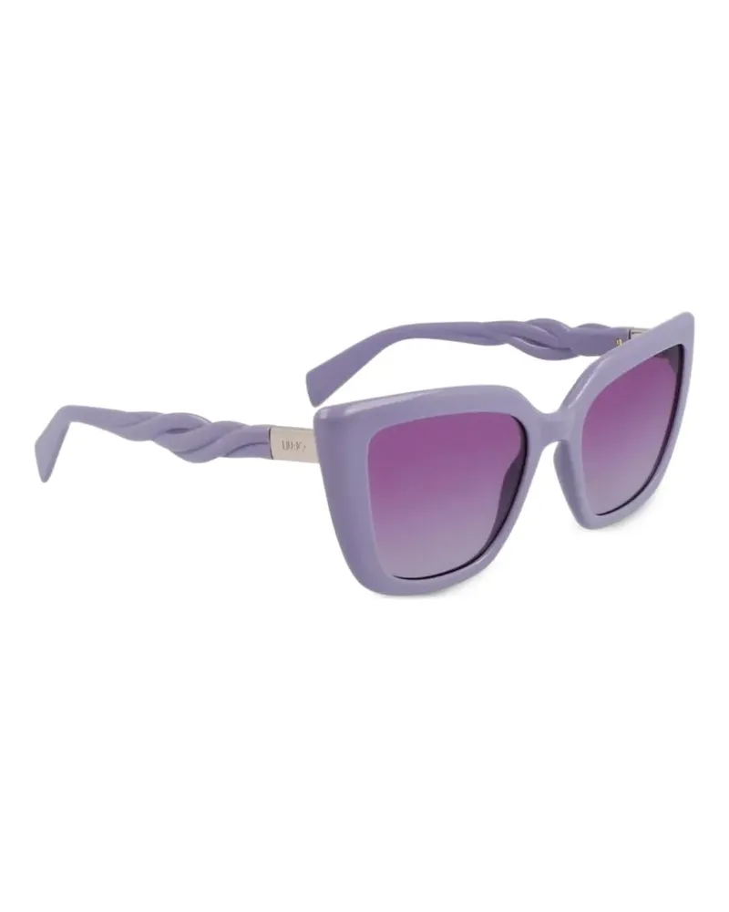 Liu Jo twisted-arm cat-eye sunglasses - Violett Violett