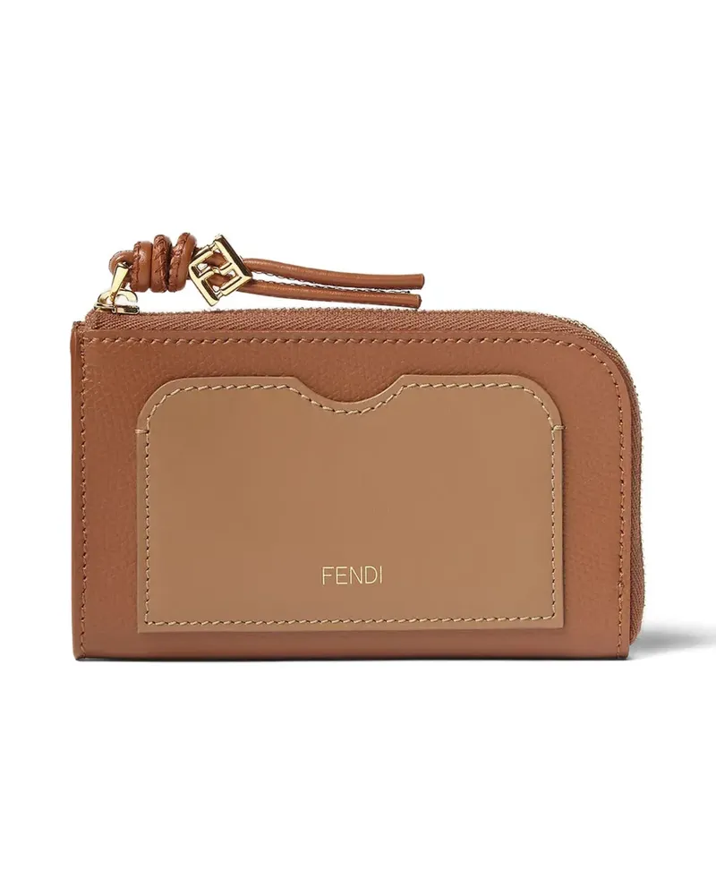 Fendi Sellier card holder - Braun Braun