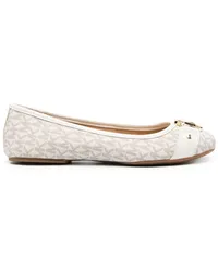 Michael Kors Rory Ballerinas mit Monogramm-Print Nude