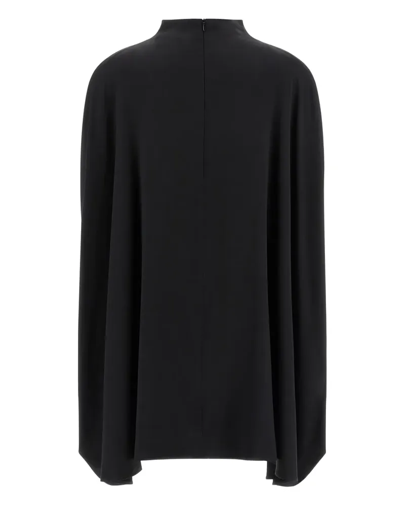 ARMARIUM Miranda Cape-Kleid mit Fledermaus - Schwarz Schwarz
