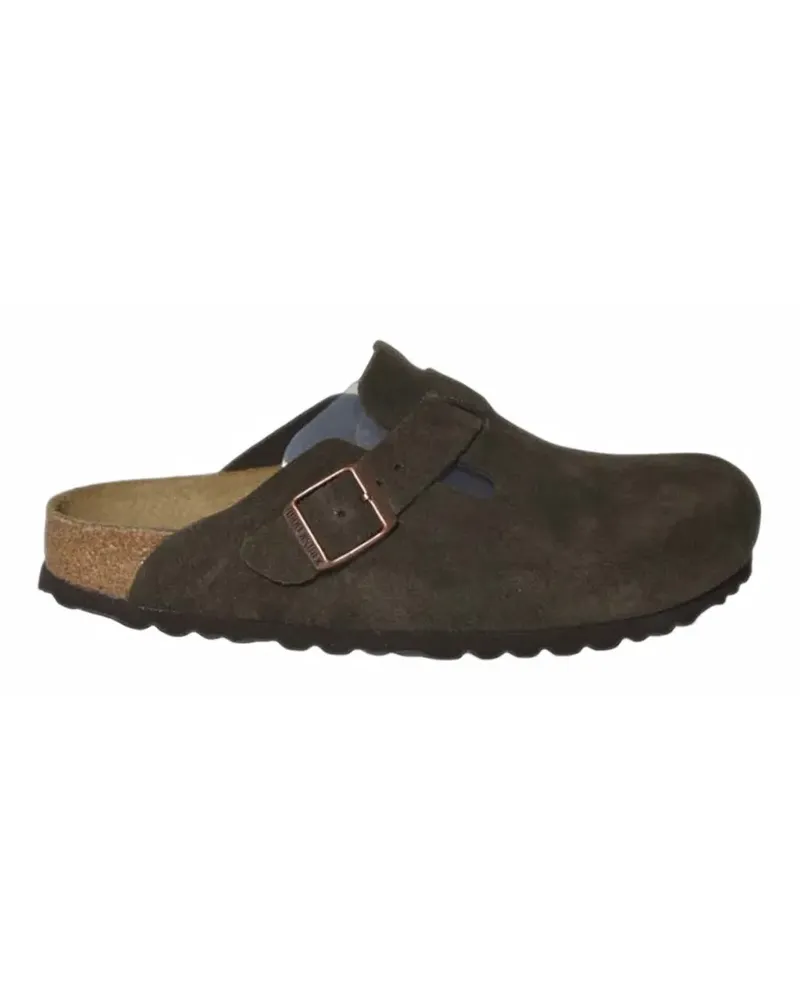 Birkenstock Boston soft-footbed mules - Braun Braun