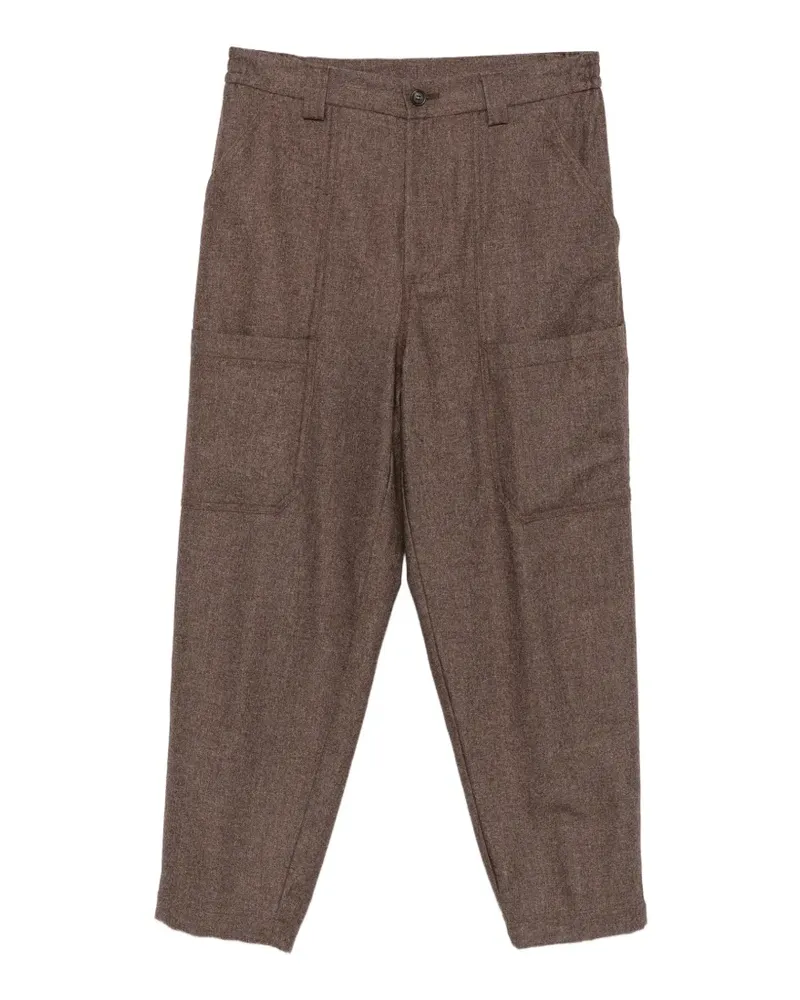 Eleventy Hose mit aufgesetzten Taschen - Braun Braun