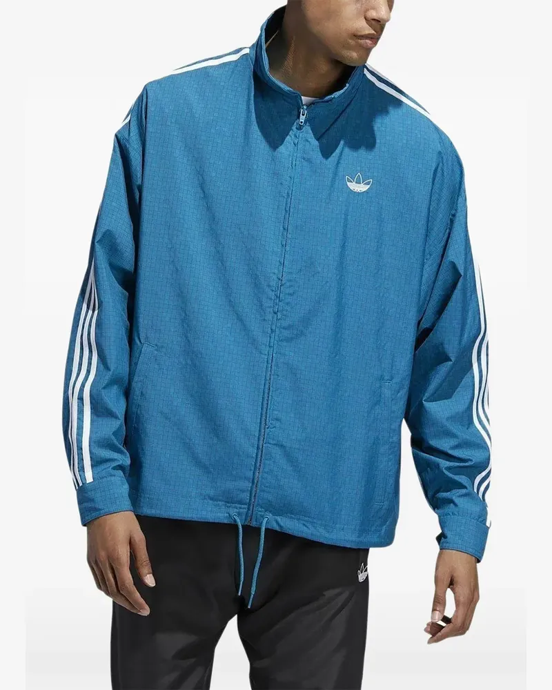 adidas Jacke mit Logo - Blau Blau