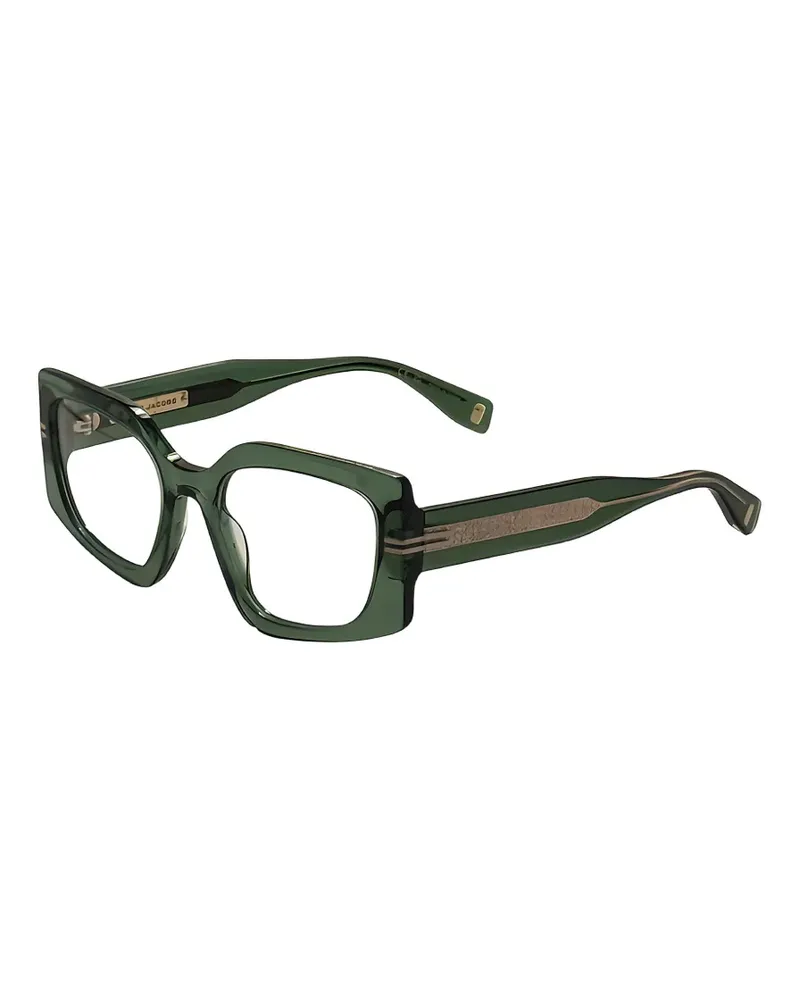 Marc Jacobs Brille mit geometrischem Gestell - Grün Grün