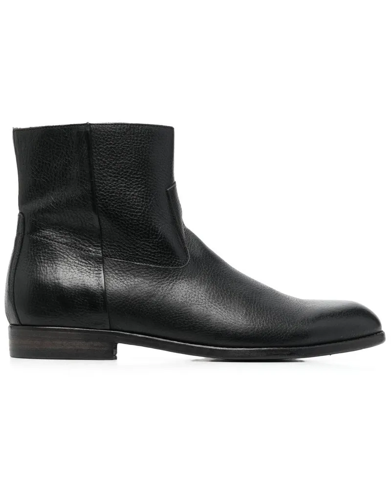 Buttero Stiefel mit Reißverschluss - Schwarz Schwarz