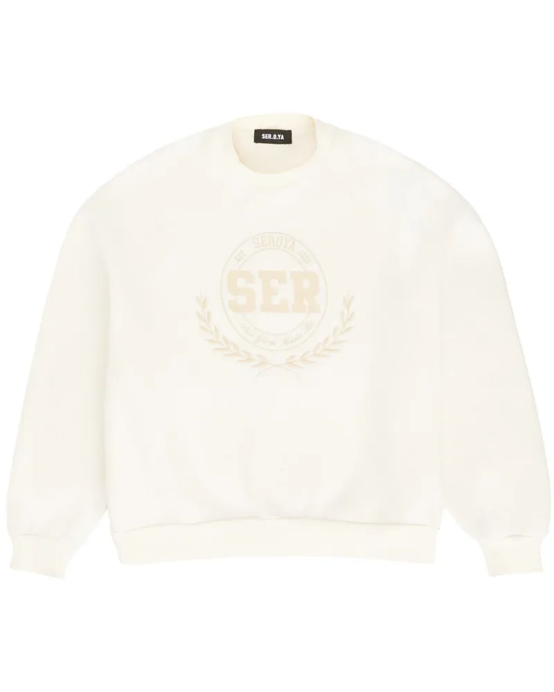 SER.O.YA Ser Pullover - Weiß Weiß