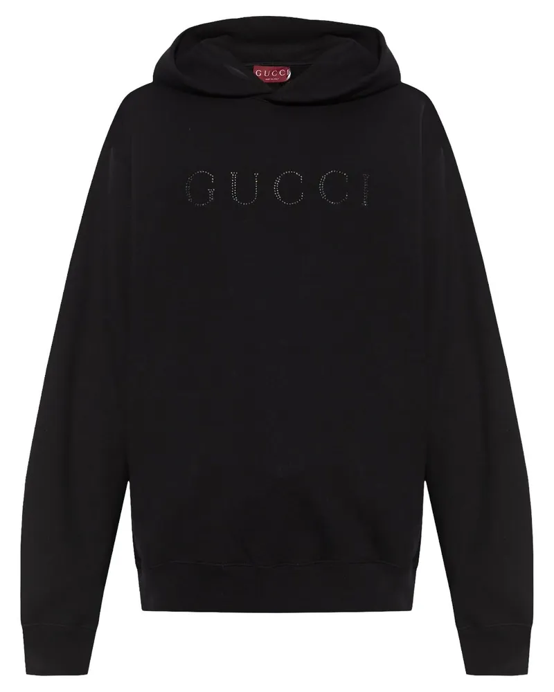 Gucci Hoodie aus Jersey - Schwarz Schwarz