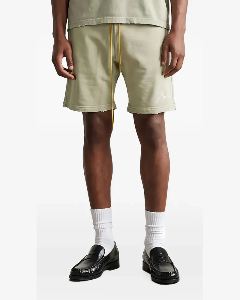RHUDE Classique sweatshorts - Grün Grün