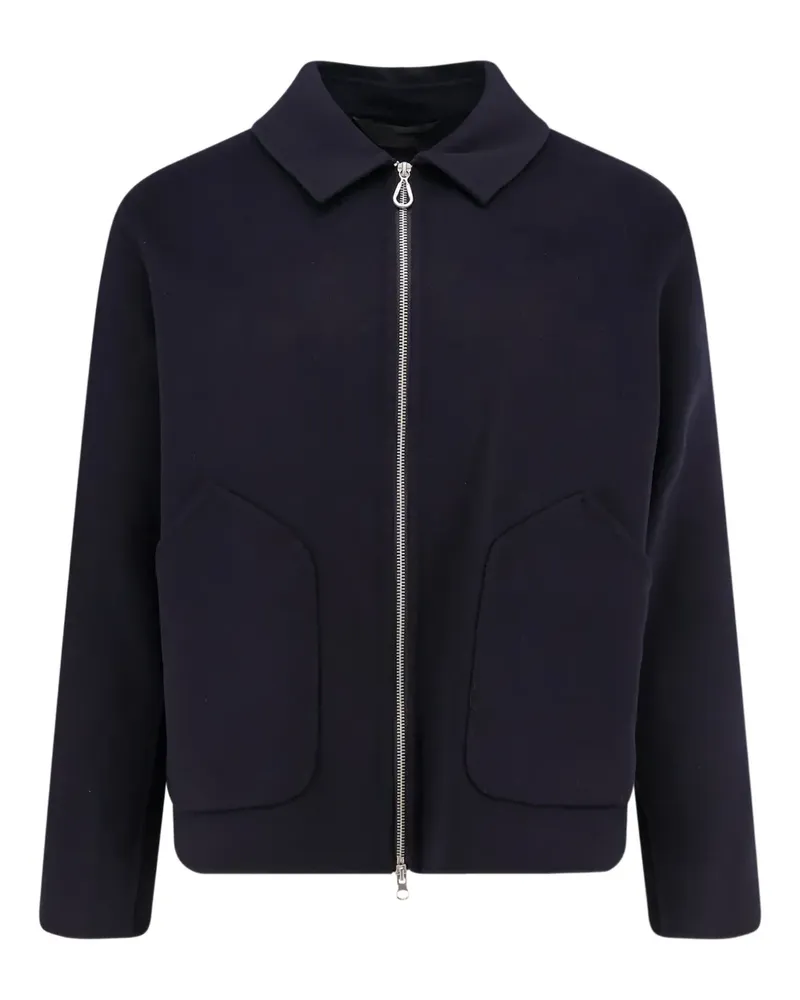 Paltò Dante zip-up shirt jacket - Blau Blau