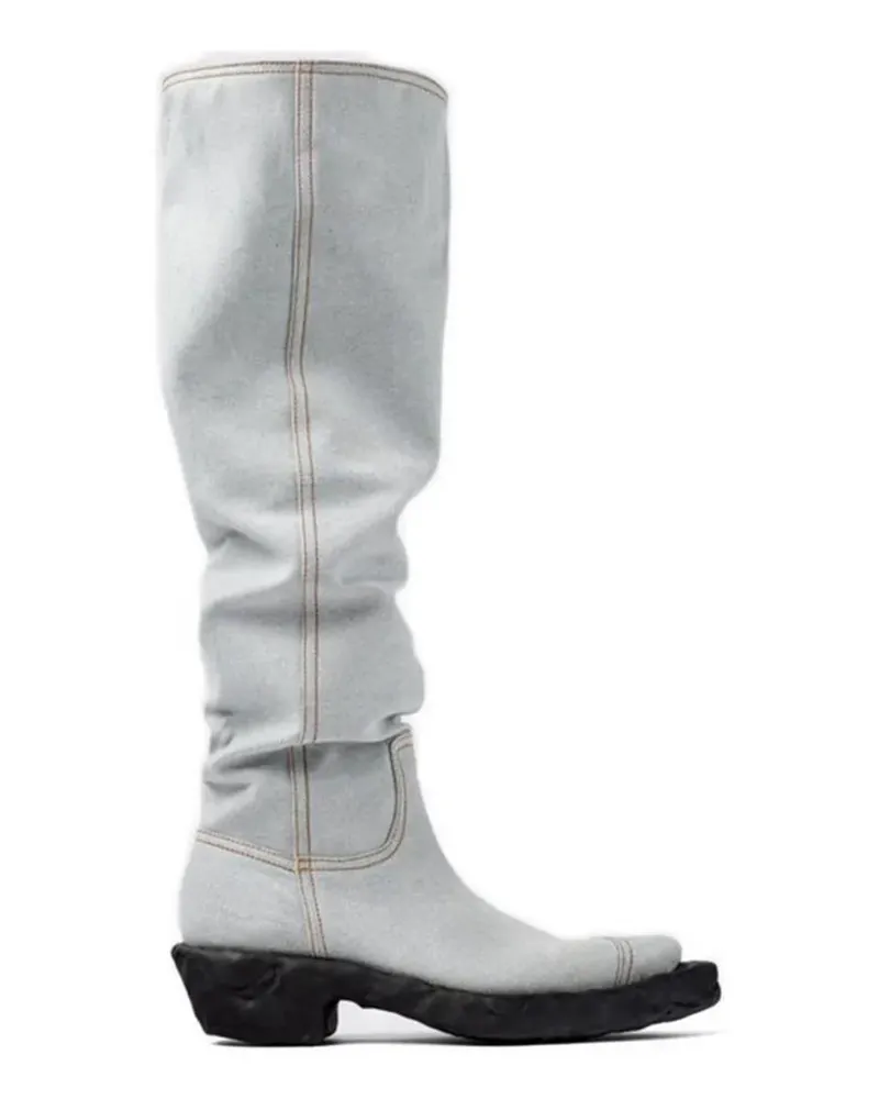 Camper Venga Stiefel im Jeans-Look - Blau Blau